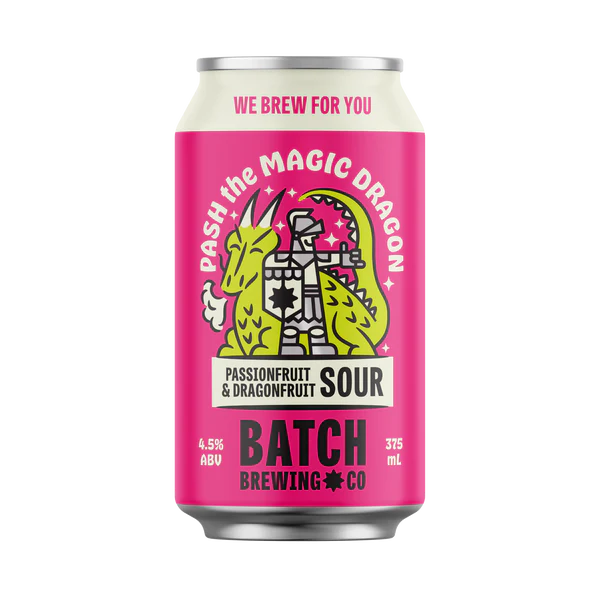 Batch Brewing Pash the Magic Dragon Passionfruit & Dragonfruit Sour