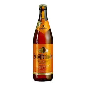 Schoffenhofer Hefeweizen Naturtrub 500mL Bottle - Germany