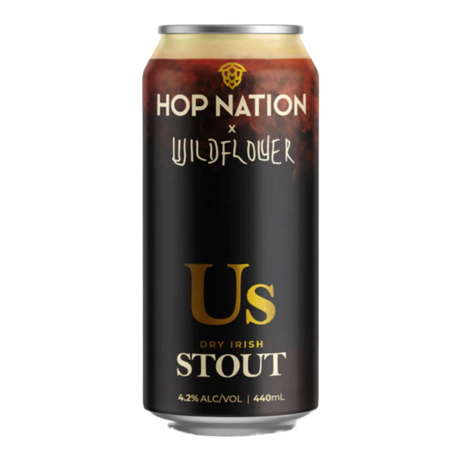 Hop Nation x Wildflower Us Dry Irish Stout