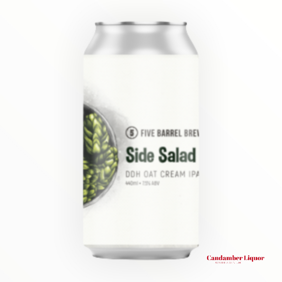 Five Barrel Side Salad DDH Oat Cream IPA